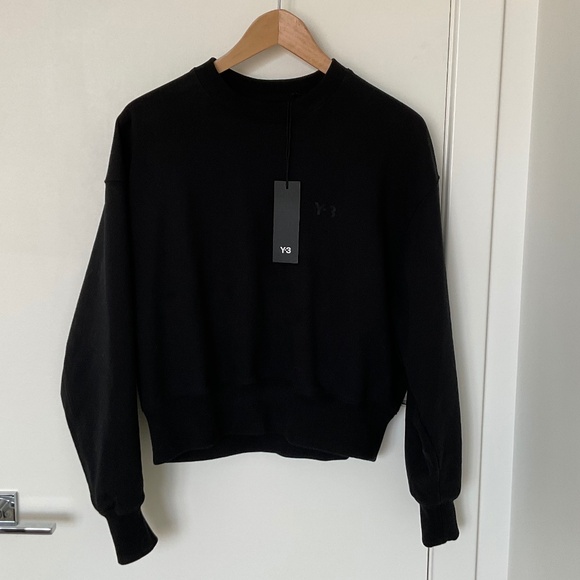 Y-3 x Adidas logo-print sweatshirt - Picture 2 of 11